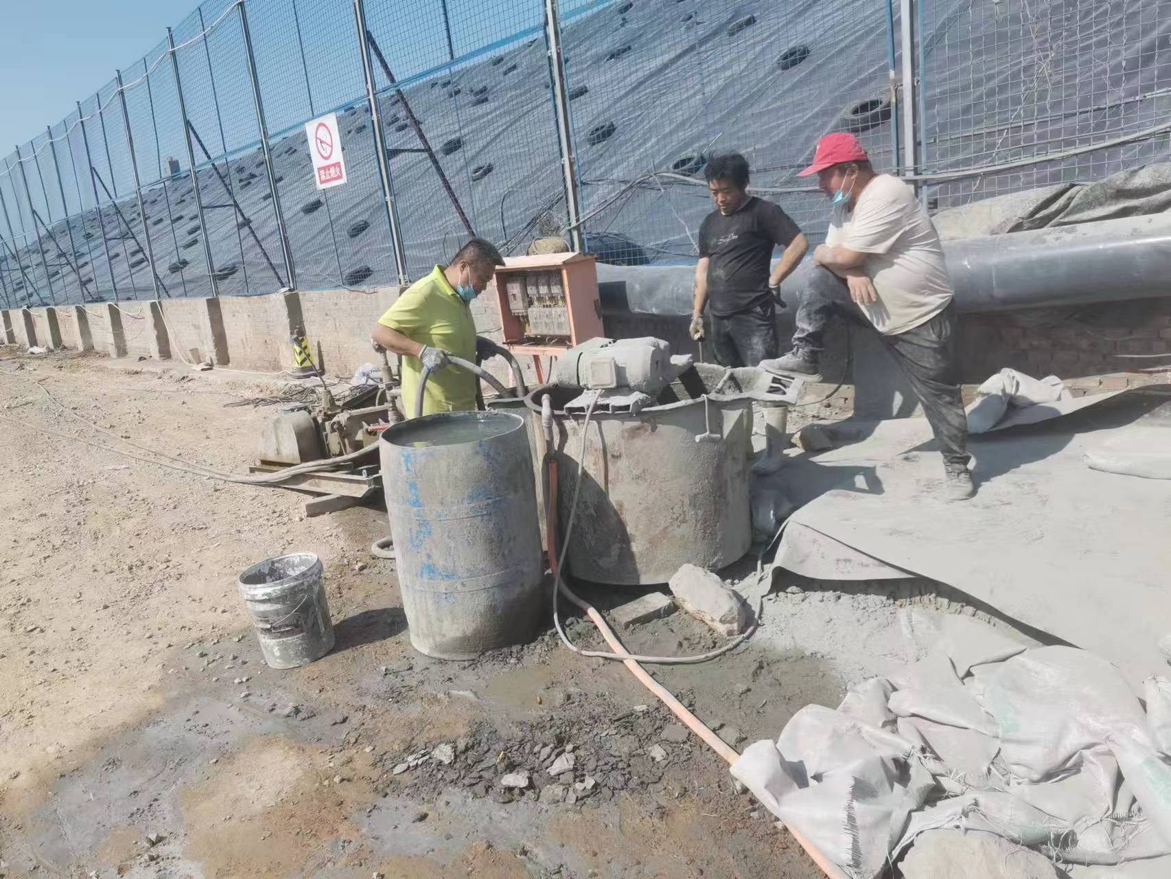 孙吴袖阀管注浆